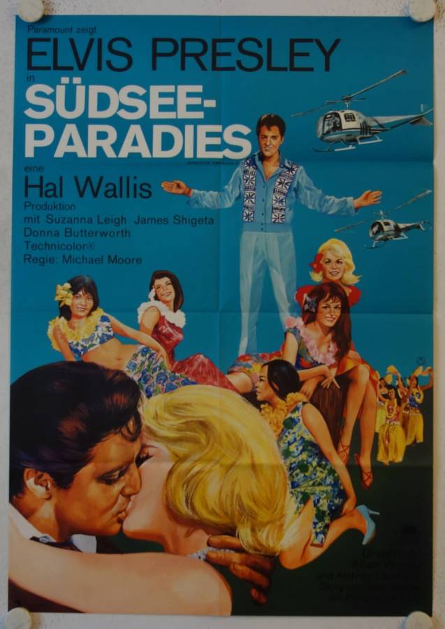 Südsee-Paradies originales deutsches Filmplakat